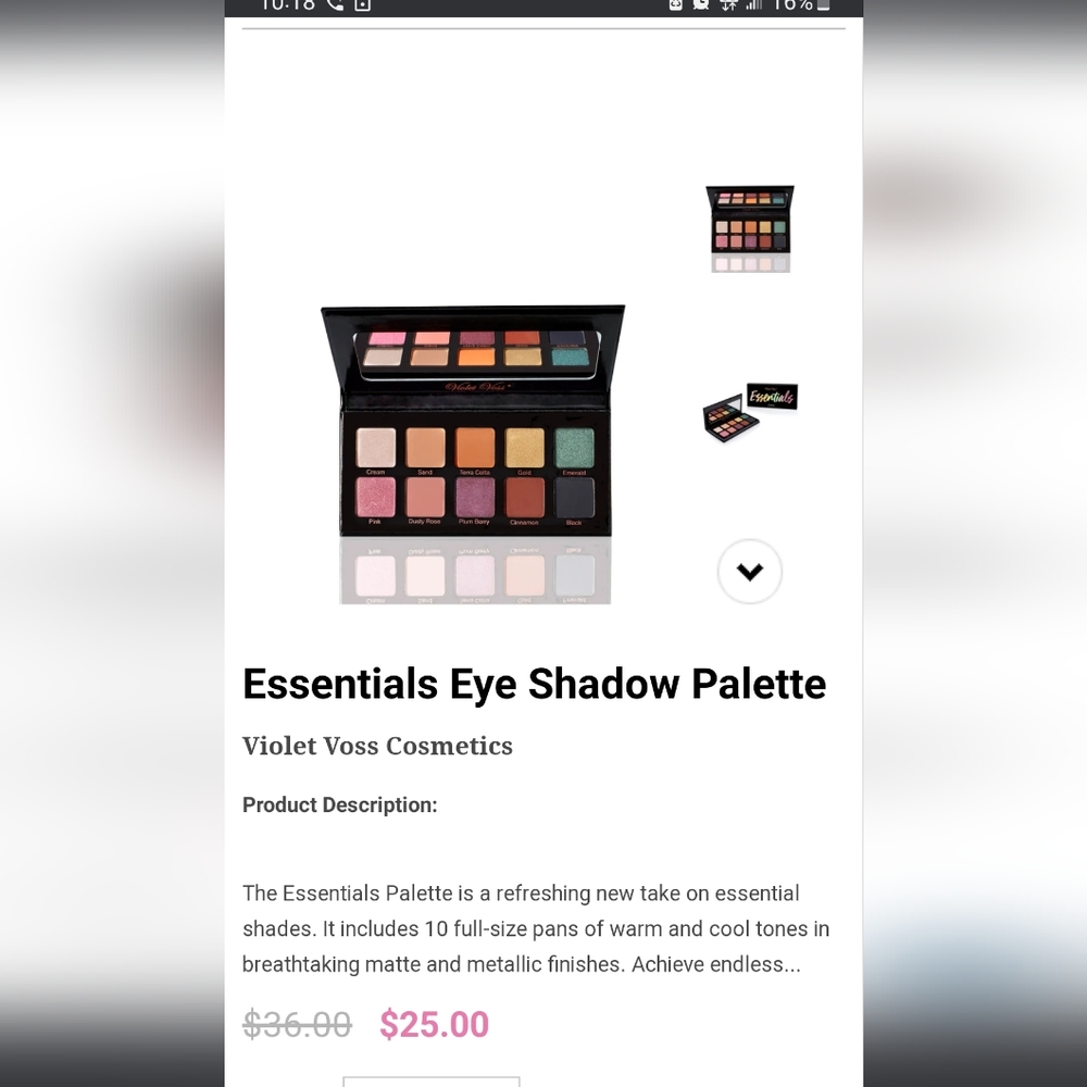 Violet Voss Essentials Pro Pallete